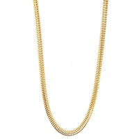  Snake Chain with Bolt Ring Clasp 3mm - Gold Filled