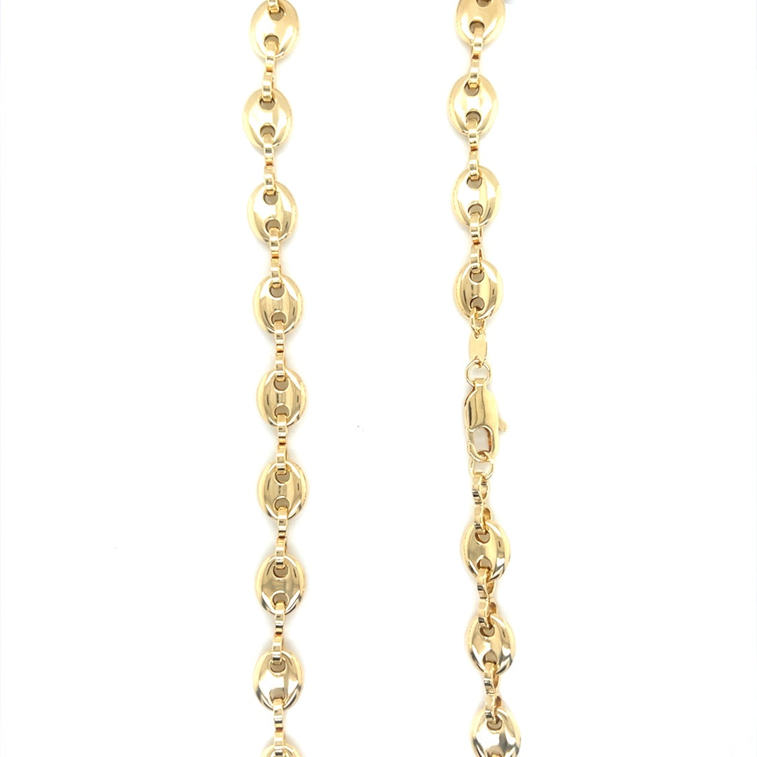 8mm Hollow Puff Chain