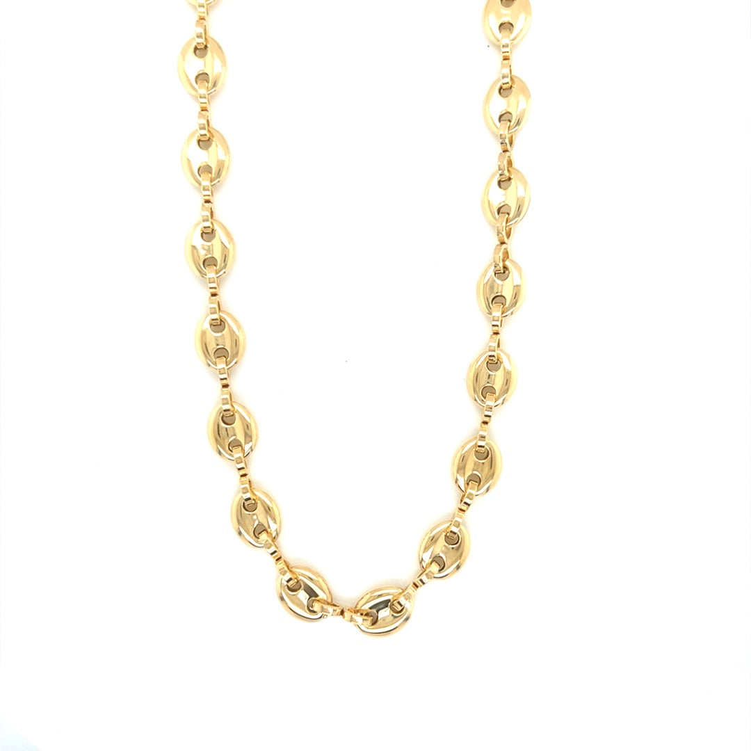 8mm Hollow Puff Chain