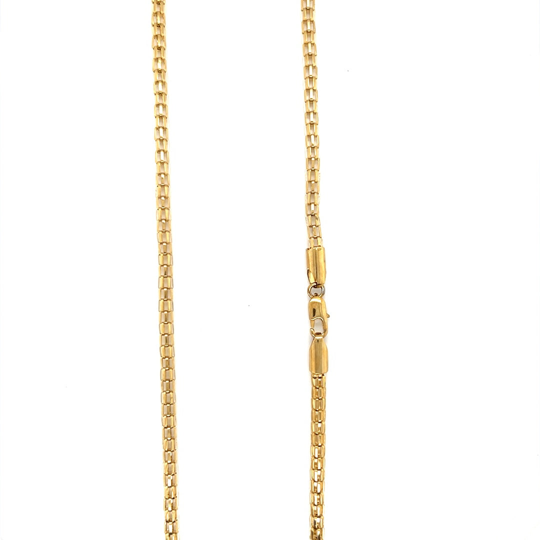 Mesh Chain 3mm - Gold Filled