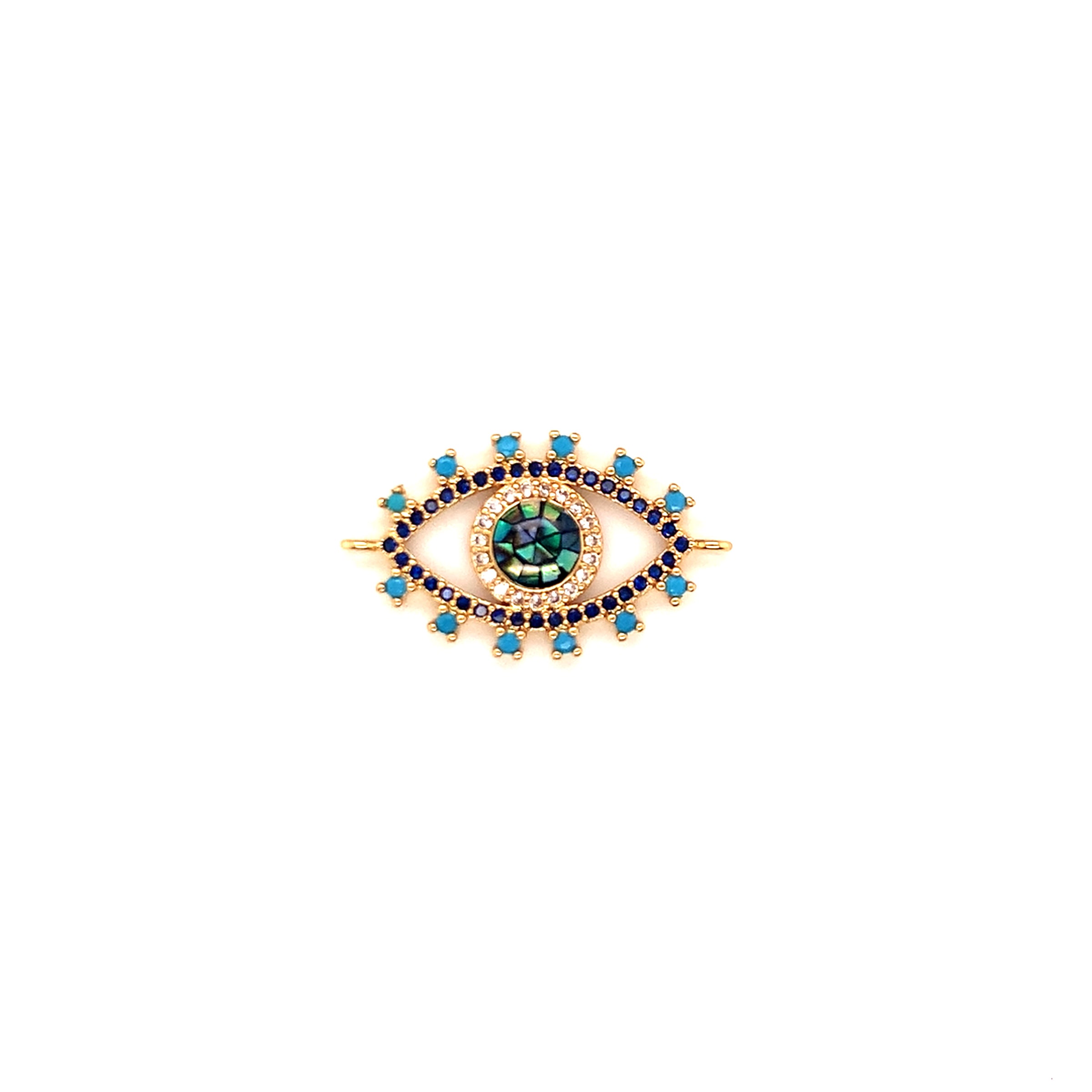 CZ Evil Eye Connector