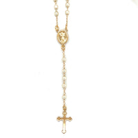 Pearl Rosary Necklace