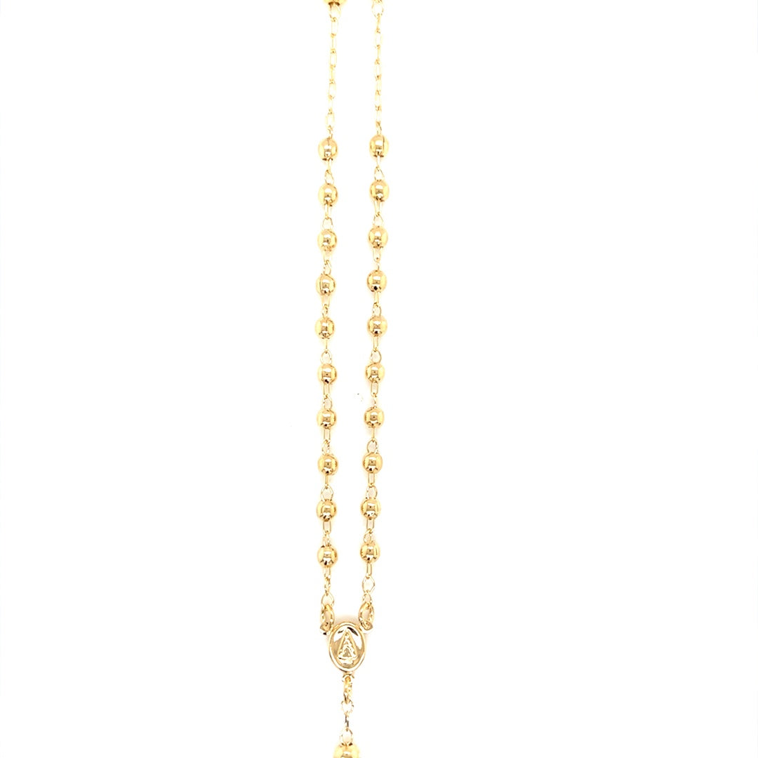 Our Lady of Charity Rosary Necklace