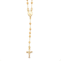 Stardust Virgin Mary Rosary Necklace