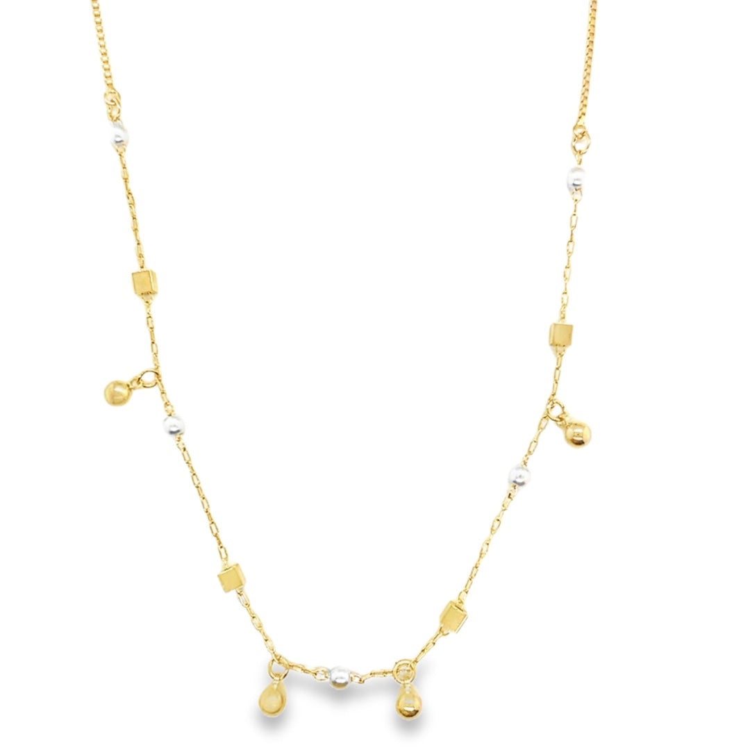 Pearl Charm Necklace
