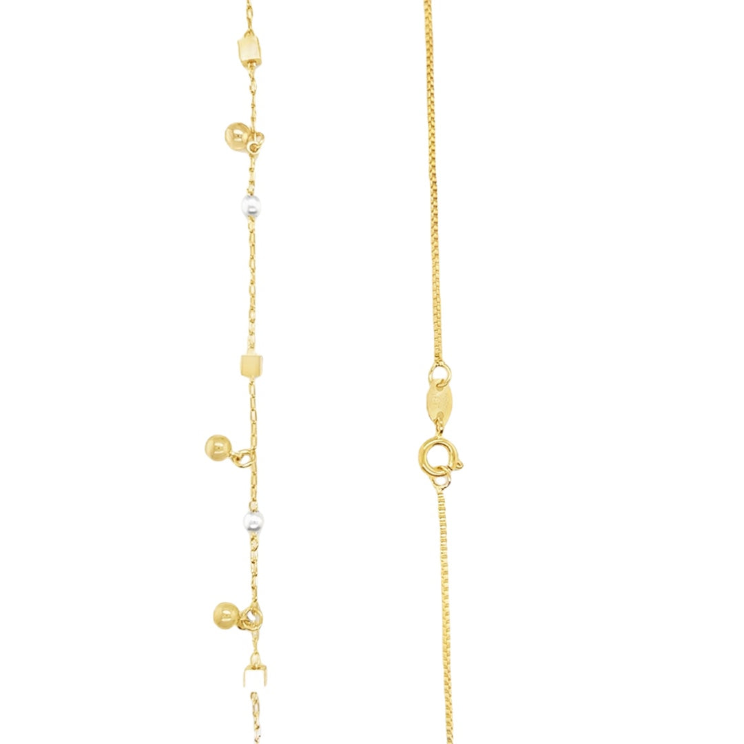 Pearl Charm Necklace