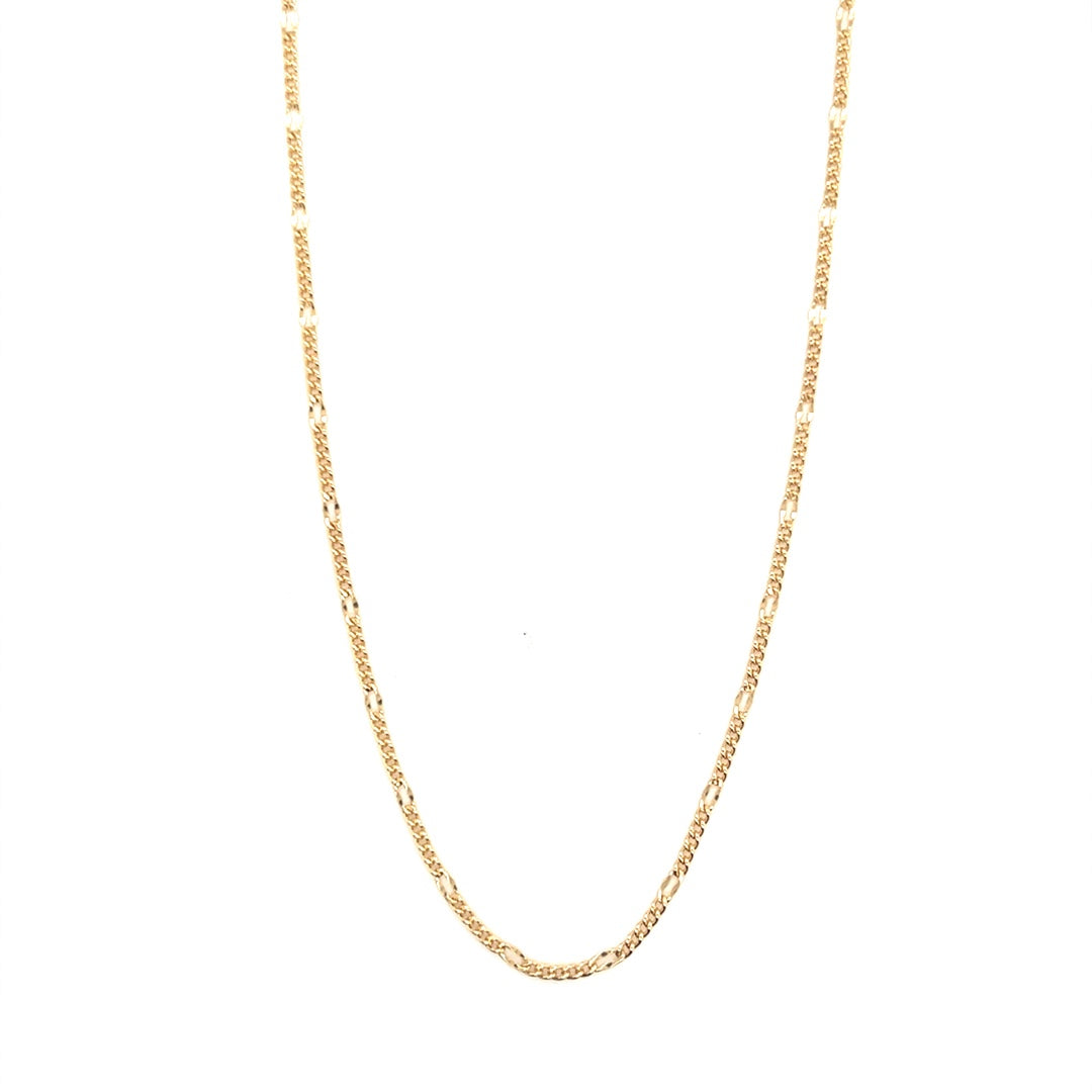 1.5mm Dapped Curb Chain