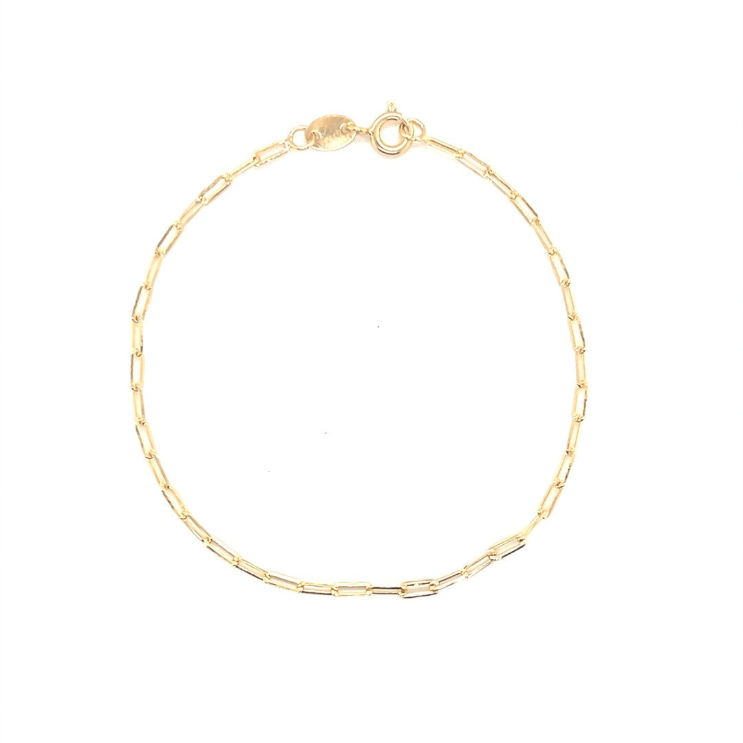 2mm Paperclip Bracelet