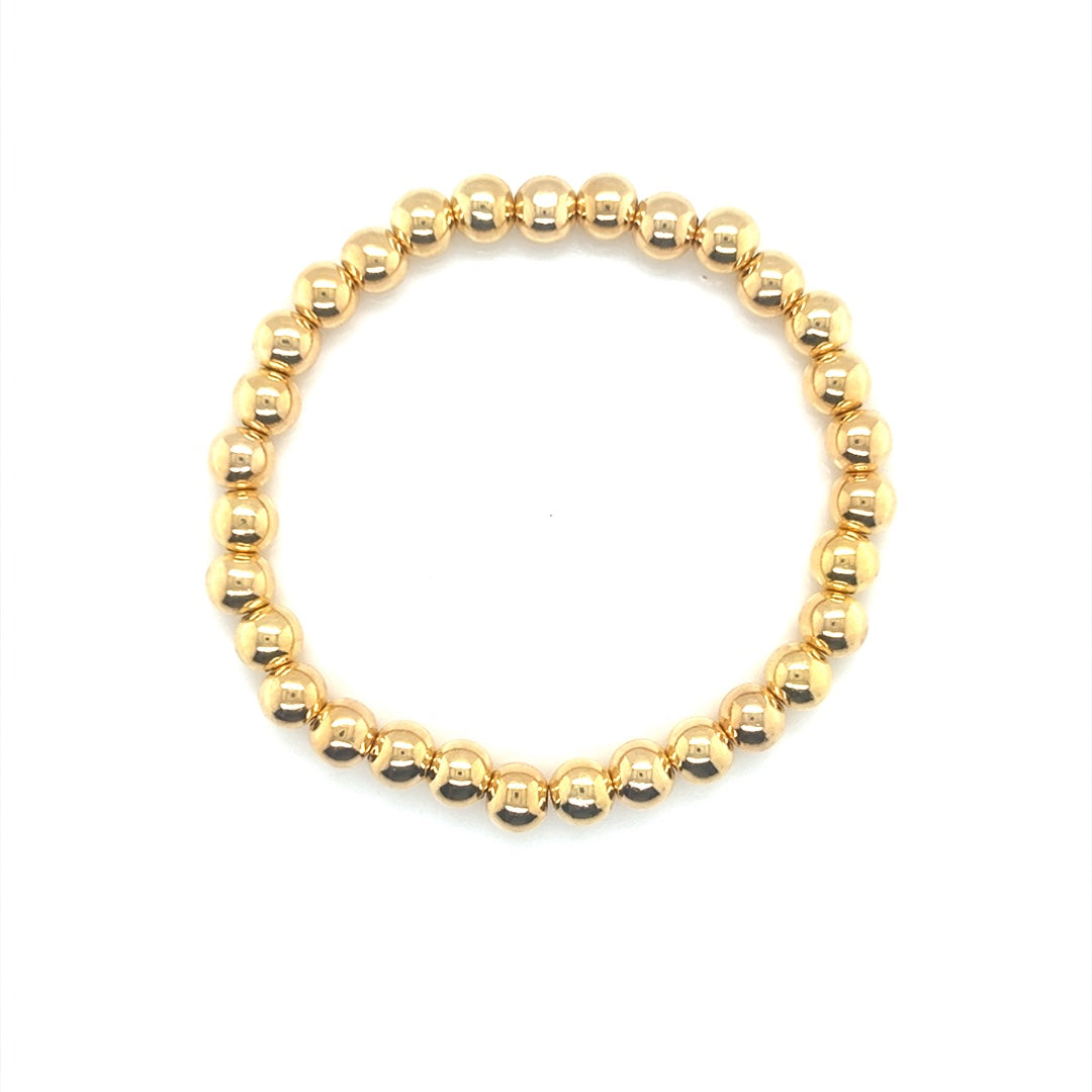 Gold Plated Beaded Bracelet