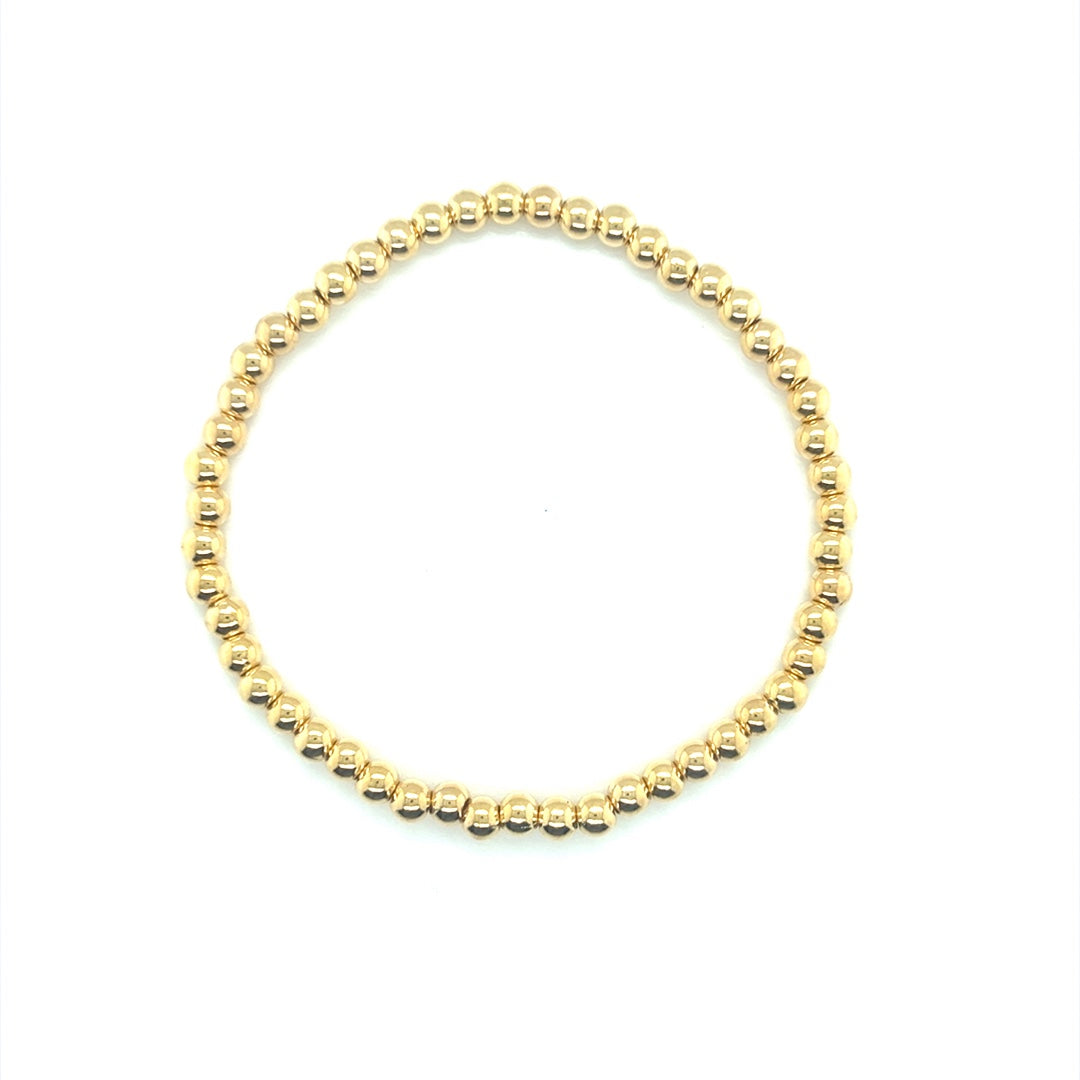Gold Plated Beaded Bracelet