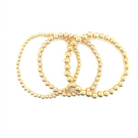 Gold Plated Beaded Bracelet