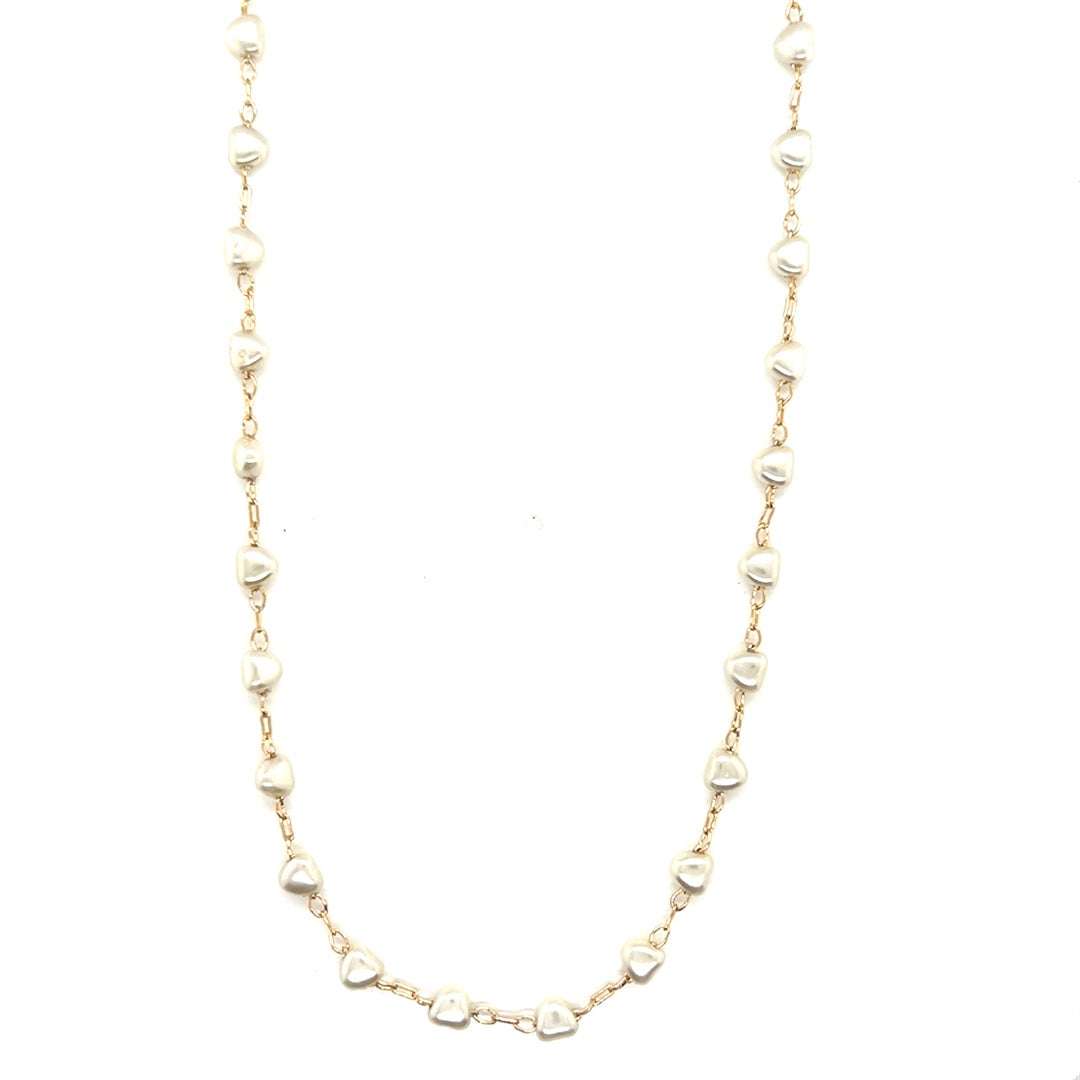 Pearl Heart Necklace