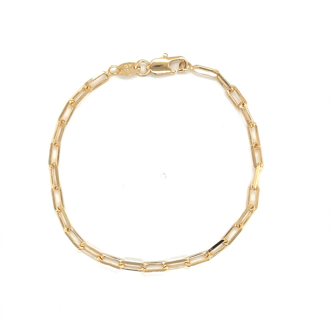 3mm Paperclip Bracelet