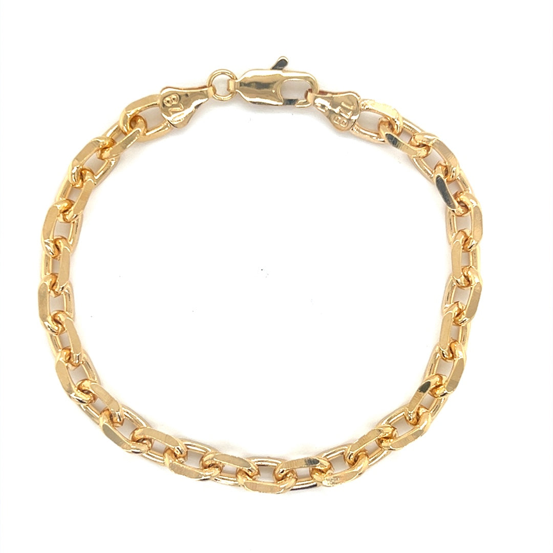 6mm Paperclip Link Bracelet