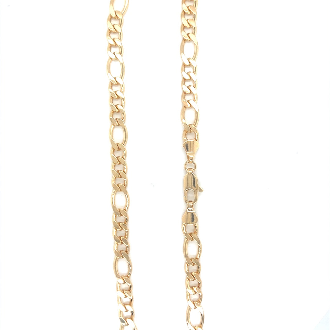 7mm Figaro Chain