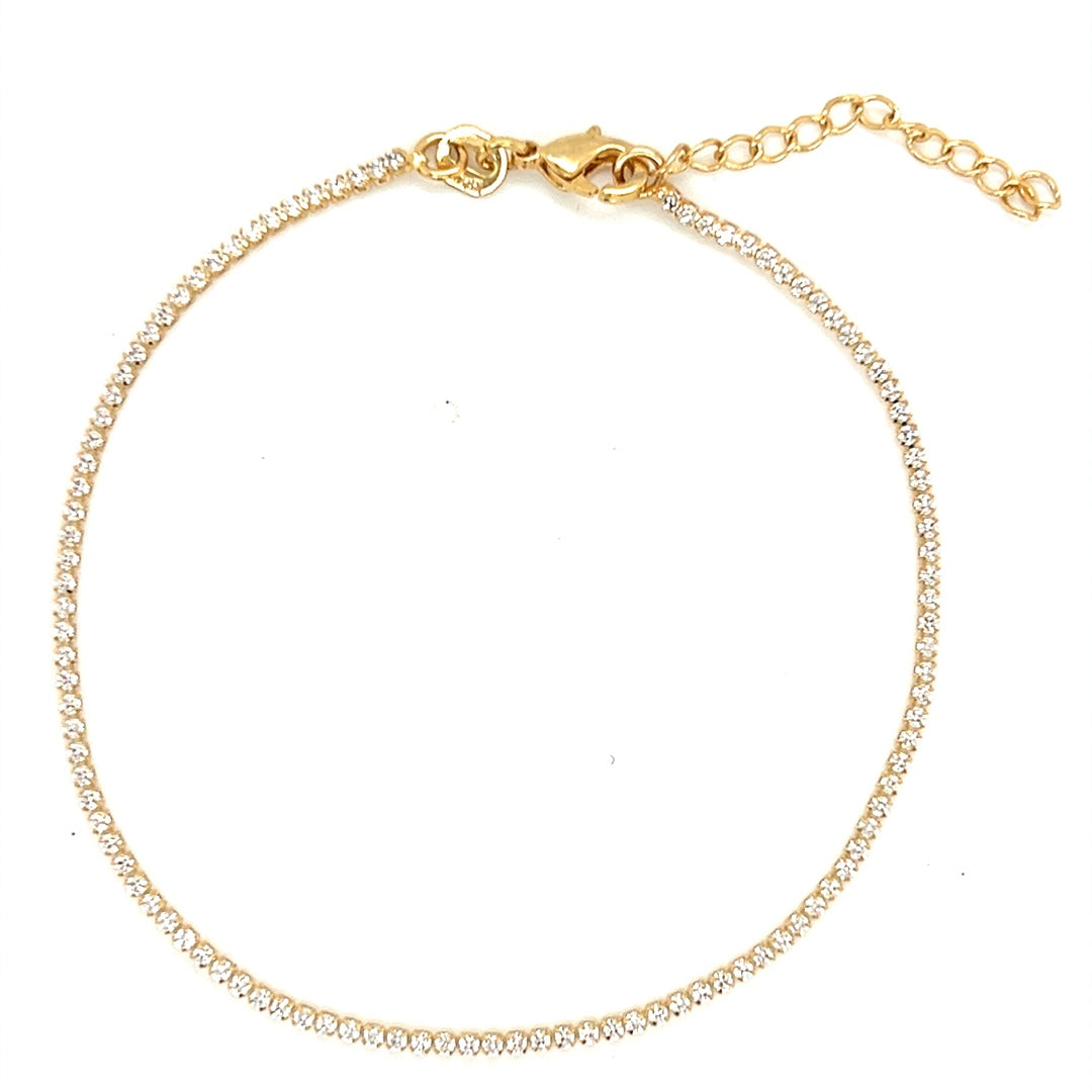 0.8mm Tennis Bracelet