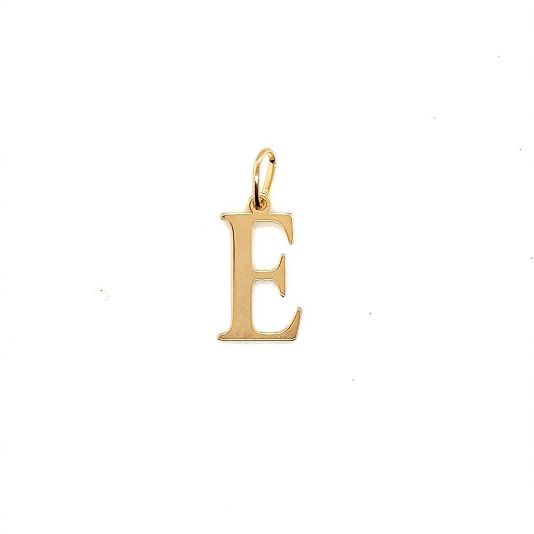 Initial Pendant 18.5mm - Gold Filled