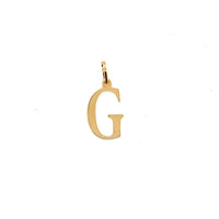 Initial Pendant 18.5mm - Gold Filled
