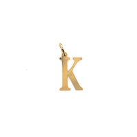 Initial Pendant 18.5mm - Gold Filled