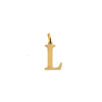 Initial Pendant 18.5mm - Gold Filled
