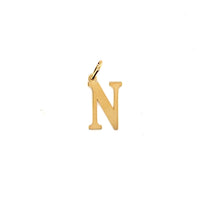 Initial Pendant 18.5mm - Gold Filled