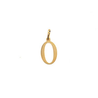 Initial Pendant 18.5mm - Gold Filled