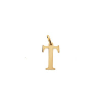 Initial Pendant 18.5mm - Gold Filled