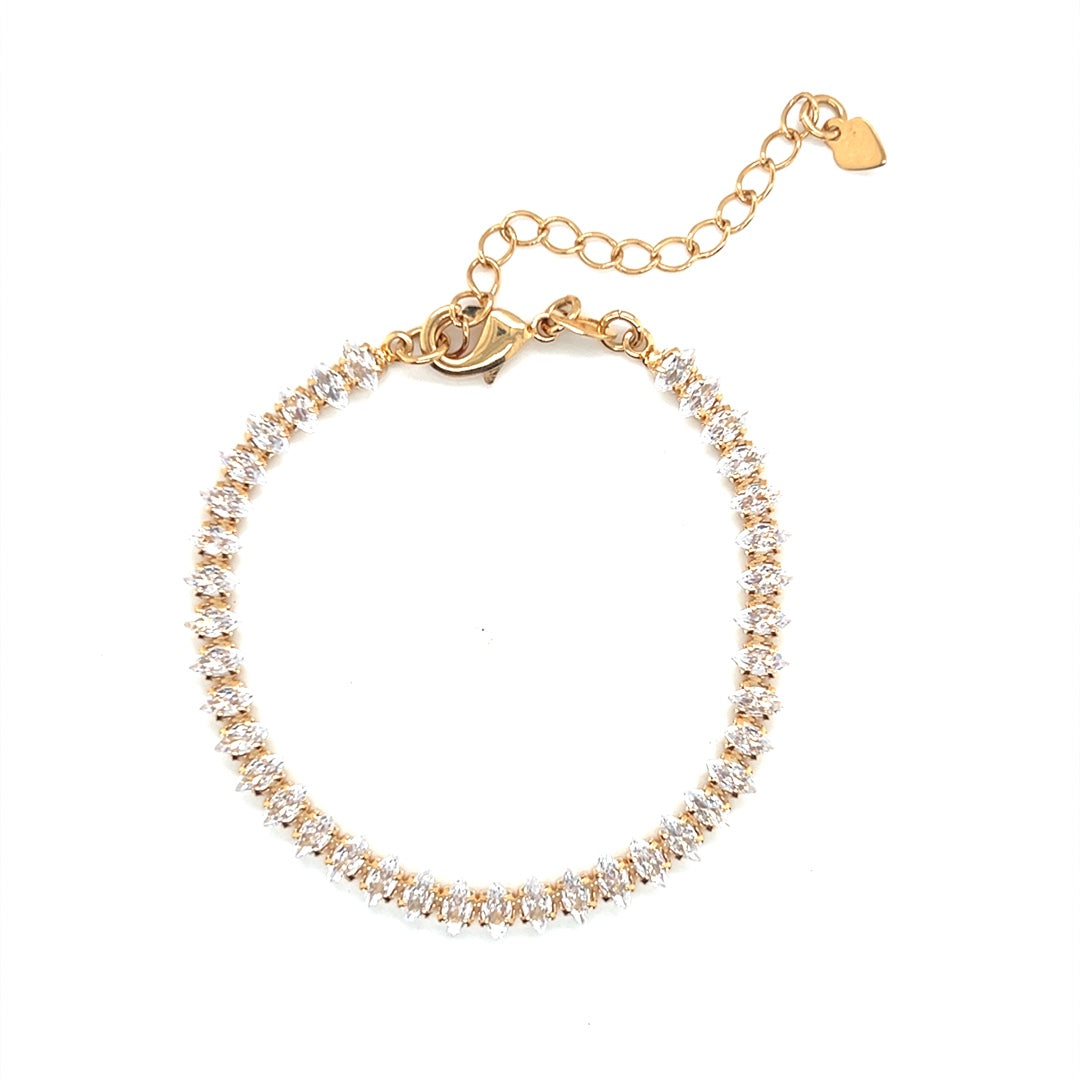 5mm Marquis CZ Tennis Bracelet
