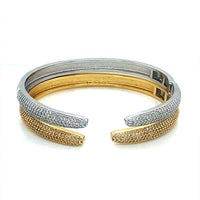 CZ Open Bangle