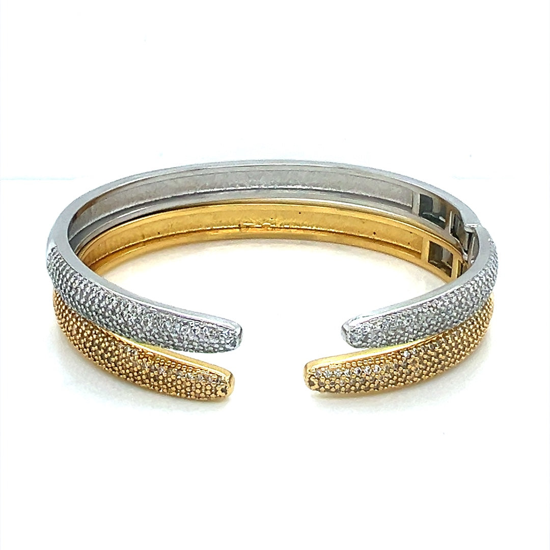 CZ Open Bangle