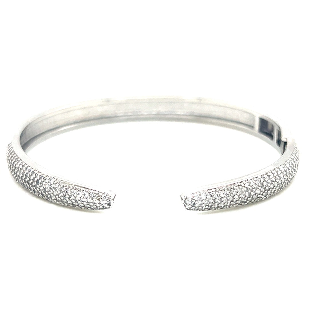 CZ Open Bangle