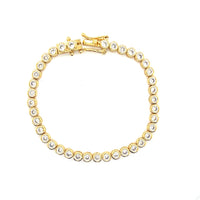 4mm CZ Round Tennis Bracelet