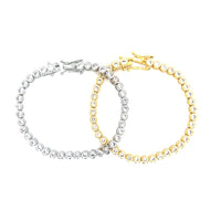 4mm CZ Round Tennis Bracelet