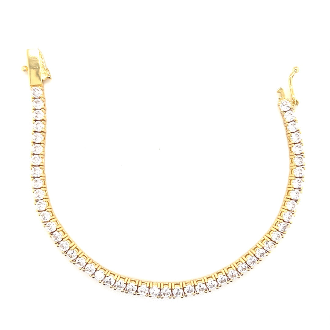 4mm CZ Tennis Bracelet