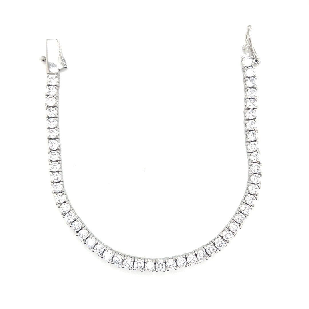 4mm CZ Tennis Bracelet
