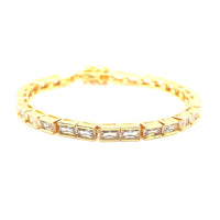 5mm Rectangle Tennis Bracelet