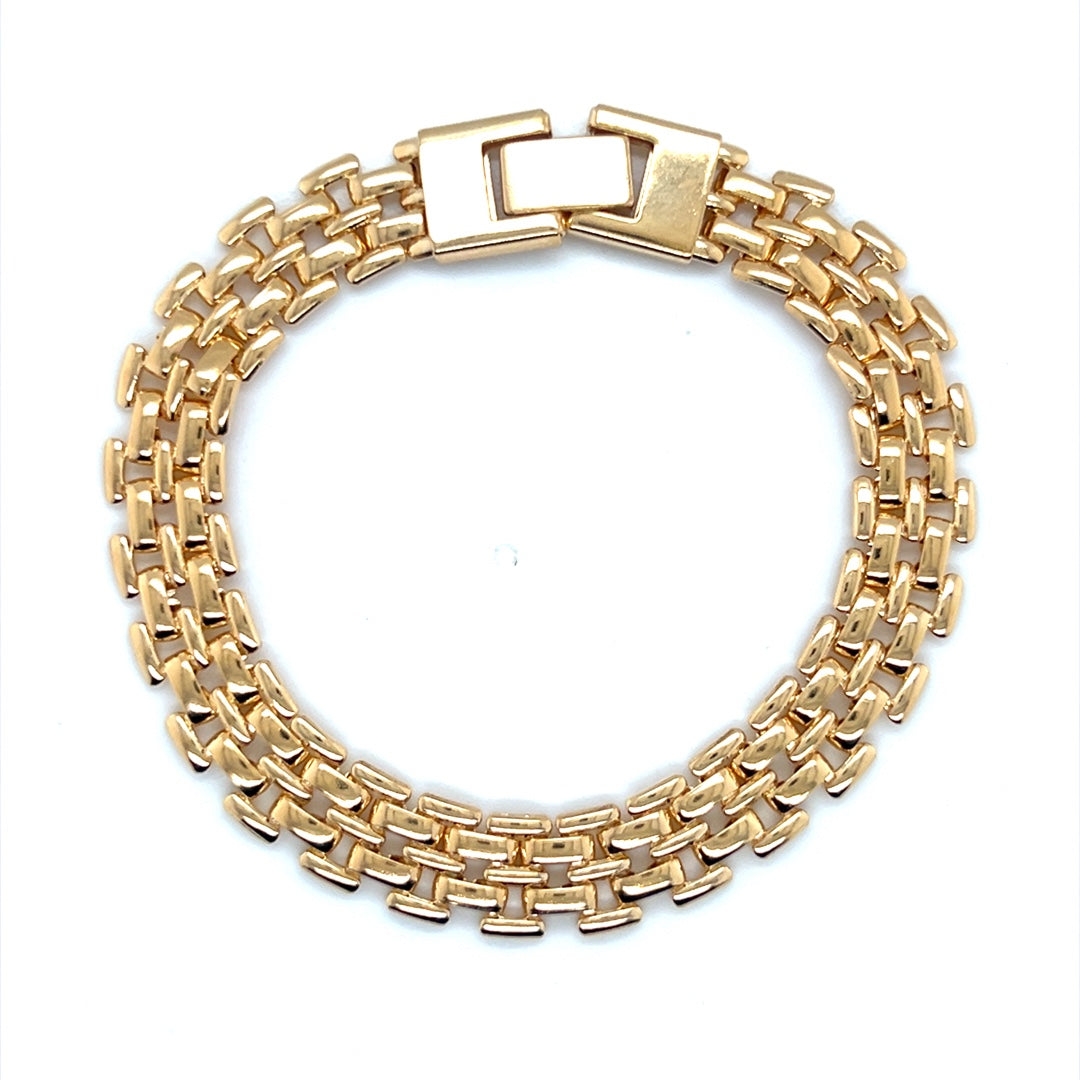 10mm Woven Chain Link Bracelet