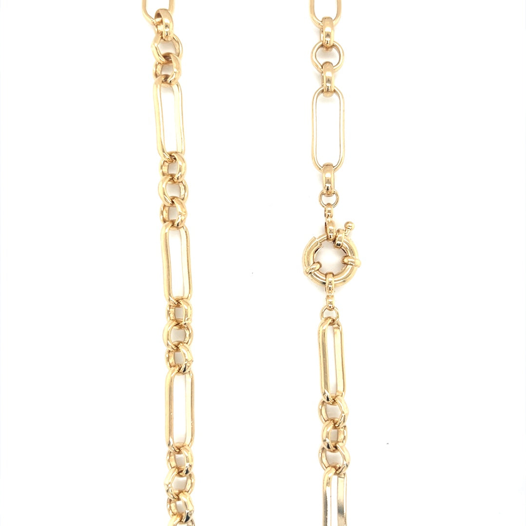 8mm Paperclip Rolo Link Chain