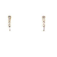 CZ Drop Earrings