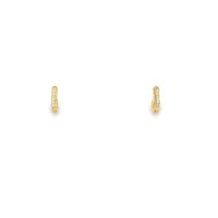 CZ Square Hoops