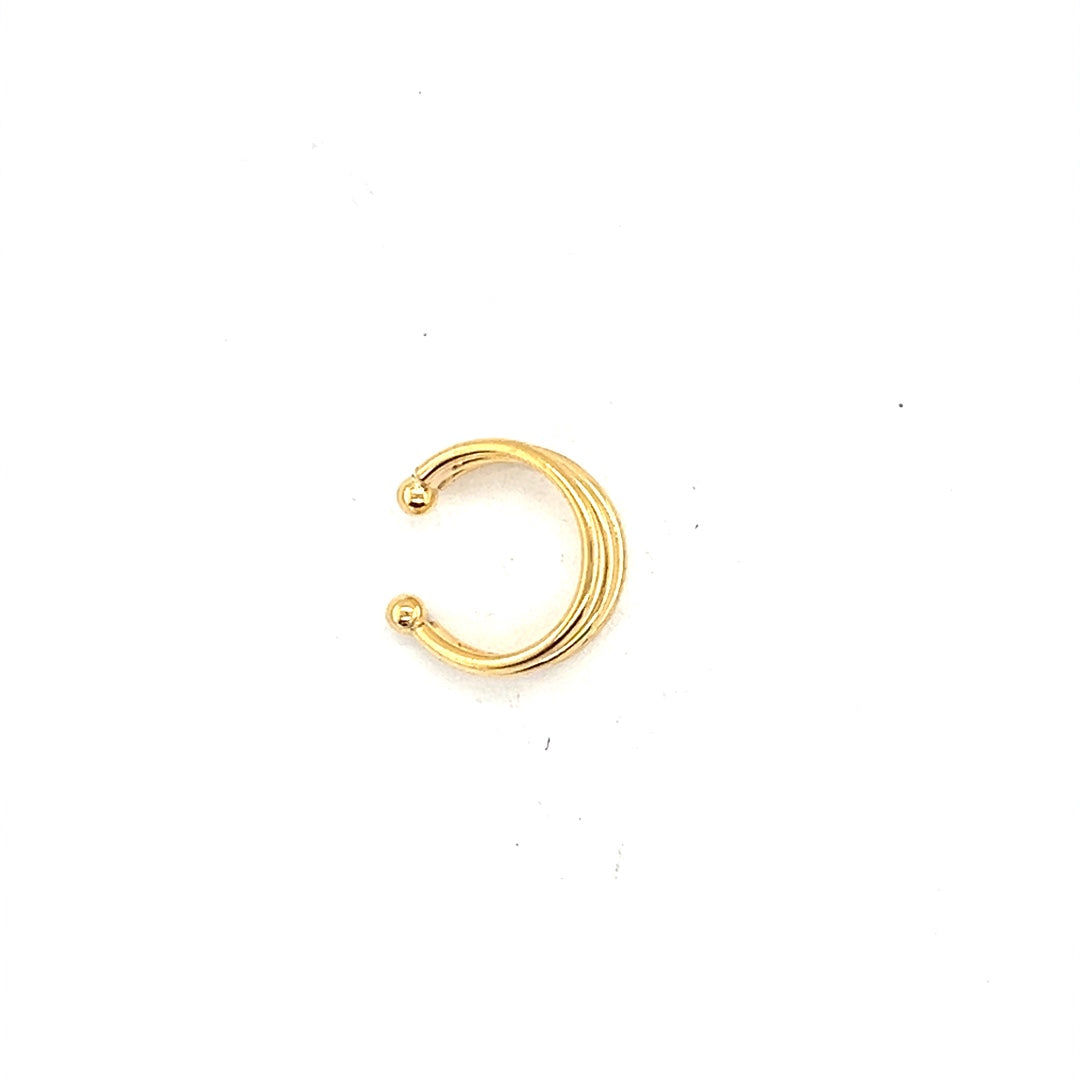 Triple Loop Ear Cuff