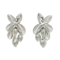 CZ Pave Dangling Earrings