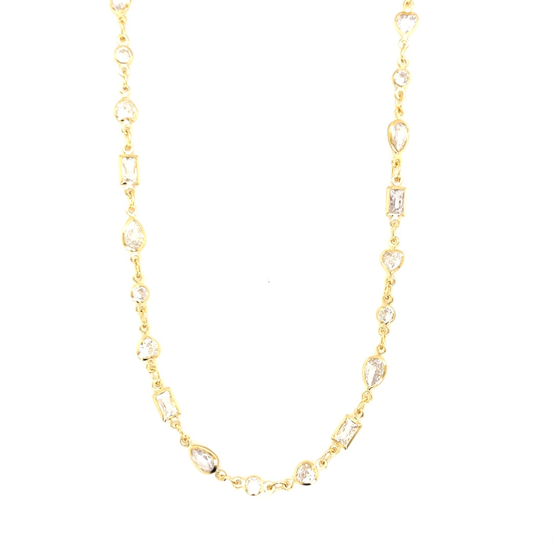 CZ Shape Necklace