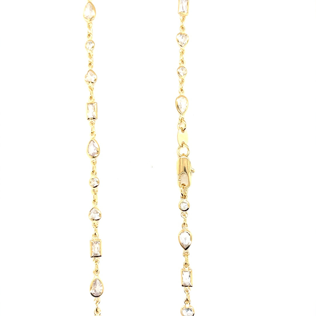 CZ Shape Necklace
