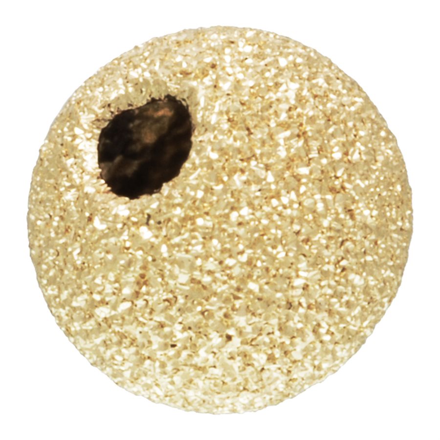 6mm Gold Filled Stardust Bead