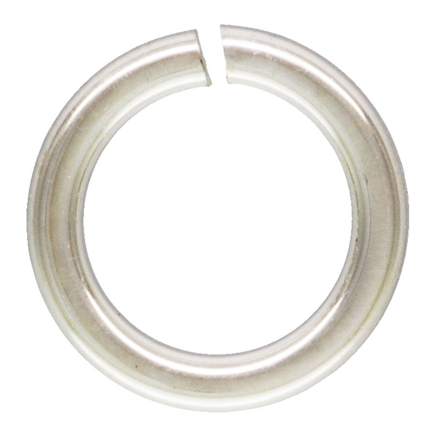 Sterling Silver Open Jump Rings 0.64 x 4mm 22GA
