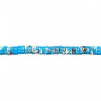 Blue Imperial Jasper Rondelle Beads