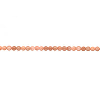 Peach Moonstone Beads