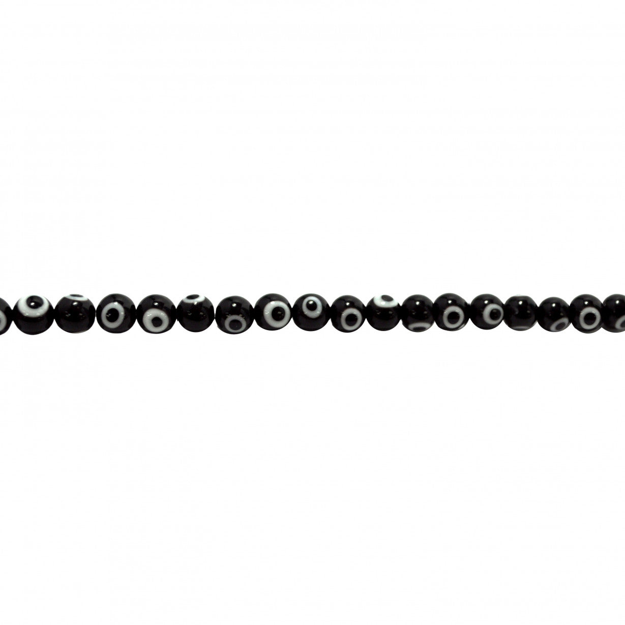 Black Evil Eye Beads