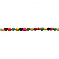 Multicolor Synthetic Turquoise Skull Beads